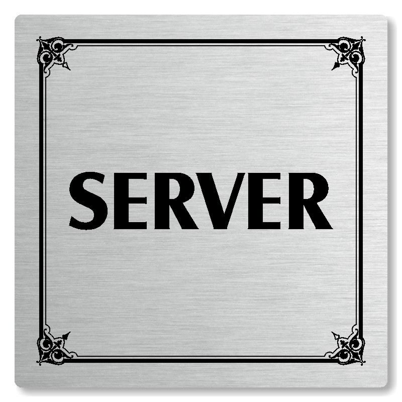 Server, 148x148mm, stříbrná, Nebraska